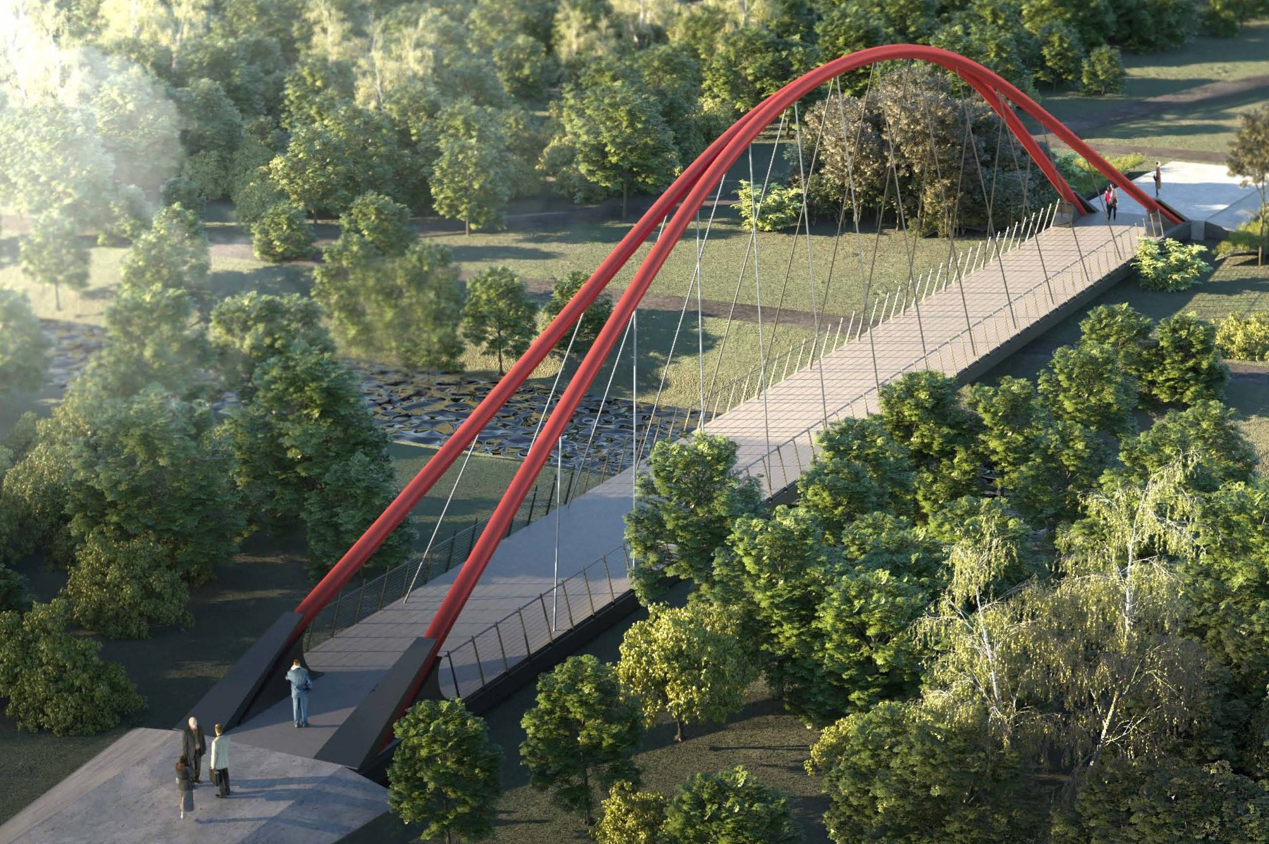 Вантовый мост Яуза